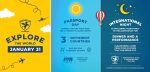 Passport Day and International Night ~ January 31st