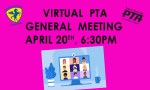 PTA General Meeting ~ April 20th