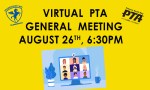 PTA General Meeting ~ August 26th