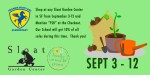 Garden Fundraiser ~ September 3-12