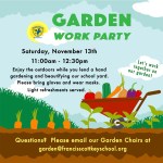 Garden Work Party ~ November 13